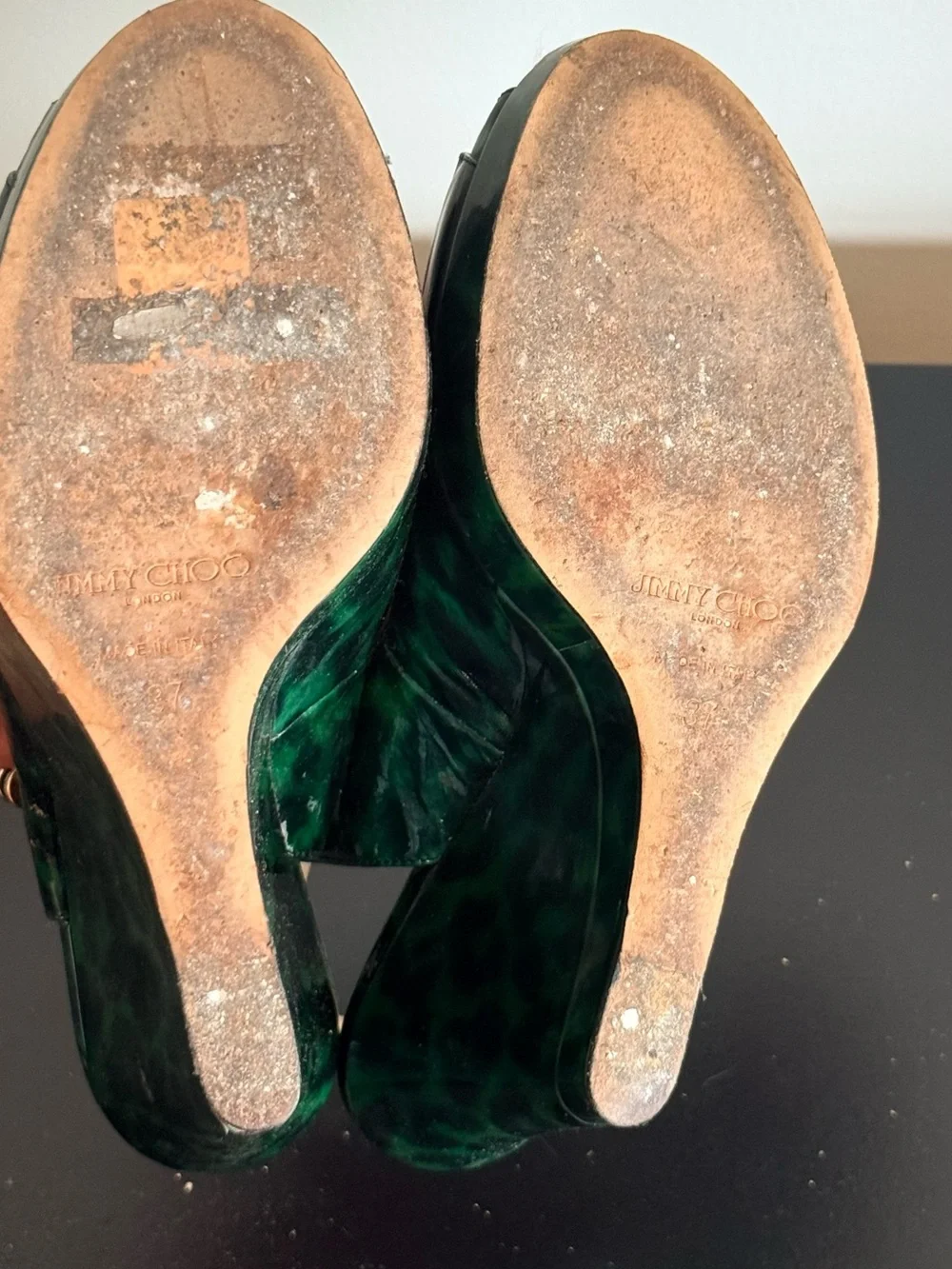Jimmy Choo bold green